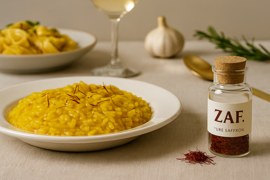 Safran in der italienischen Küche Goldene Raffinesse mit Tradition